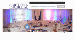 Desktop Screenshot of northfieldballroom.com
